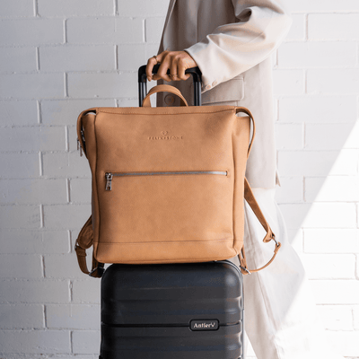 Archie Backpack + Grab & Go Bundle - Fawn +Black