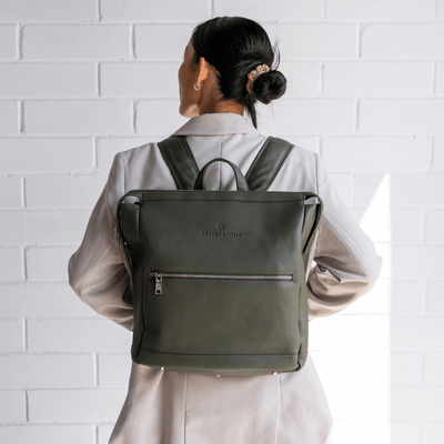 Archie Backpack + Grab & Go Bundle - Deep Sage +Black